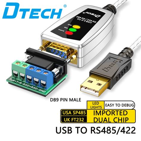 DTECH DT 5019 USB To RS485 422 Industrial Converter Serial 54 OFF