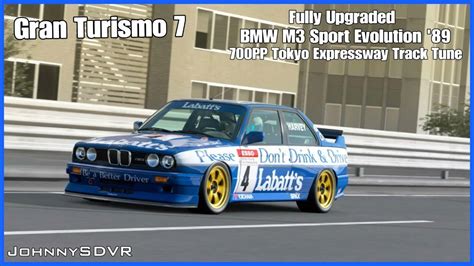 Gran Turismo 7 Bmw M3 Sport Evolution 89 700pp Tokyo Expressway Tune Fully Upgraded Youtube