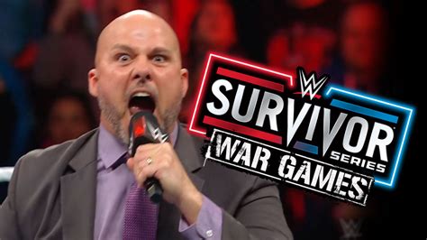 Les Wargames Annonc S Pour Les Survivor Series Live Du