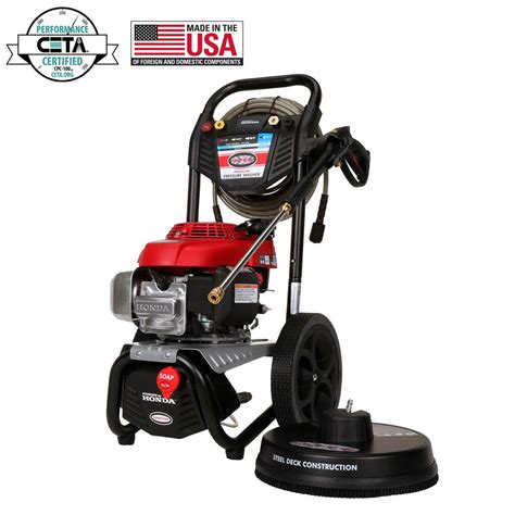 Simpson SIMPSON MS60805 S 3000 PSI At 2 4 GPM Gas Pressure Washer