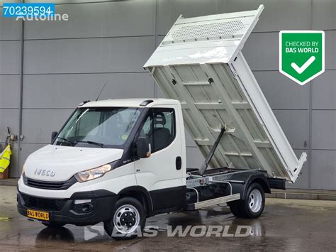 IVECO Daily 35C12 Kipper 3500kg Trekhaak Airco Cruise Tipper Benne Kie