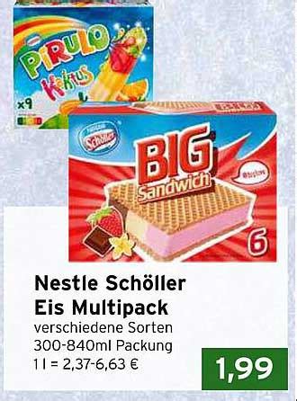 Nestle Schöller Eis Multipack Angebot bei CAP Markt 1Prospekte de