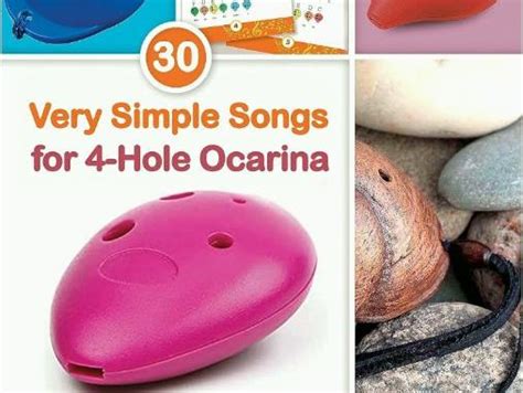 30 Very Simple Songs For 4 Hole Ocarina With Color Coded Fingering