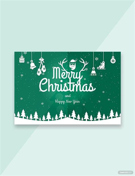 Editable Christmas Card Templates in Word to Download