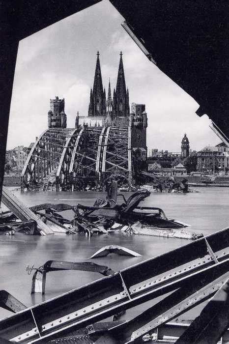 World War II in Pictures: Shootout at Cologne Cathedral