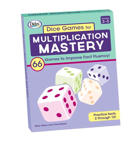 Dice Games for Multiplication Mastery | Didax