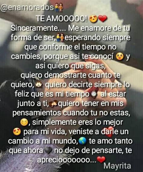 Pin De Milagros Arguello En Frases De Amor Frases Para Novios Cortas