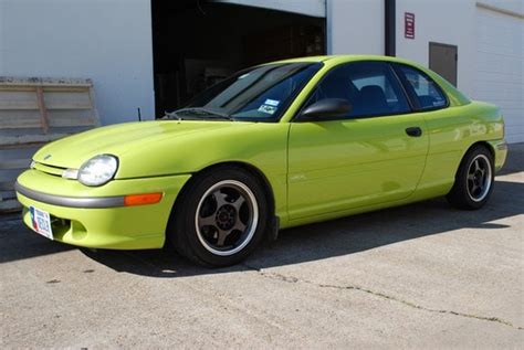 Lime Green Dodge Neon : 90sdesign