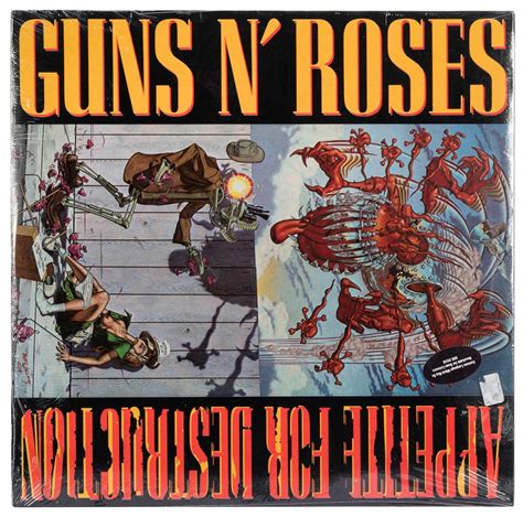 Bid Now Guns N Roses Appetite For Destruction Geffen Records Xx