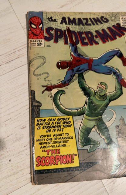 The Amazing Spider Man 20 1965 1st Scorpion And Origin See