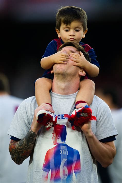 14 Pictures That Prove Thiago And Lionel Messi Make The Cutest Pair Ever