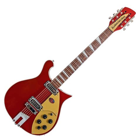 DISC Rickenbacker 660 12 String Electric Guitar, Ruby Red at Gear4music