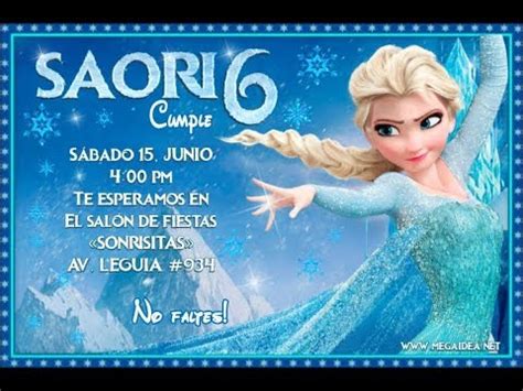 Como Hacer Una Invitaci N De Frozen Elsa En Powerpoint Gratis Youtube