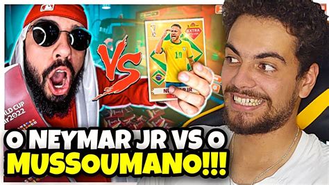 A Melhor Batalha Reagindo A Figurinha Do Neymar Vs Mussoumano