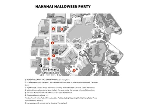 🗺️ Universal Studios Japan Map - All Maps