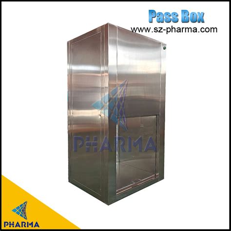 SUS 304 Stainless Steel Clean Room Pass Box China Mechanic Electronic