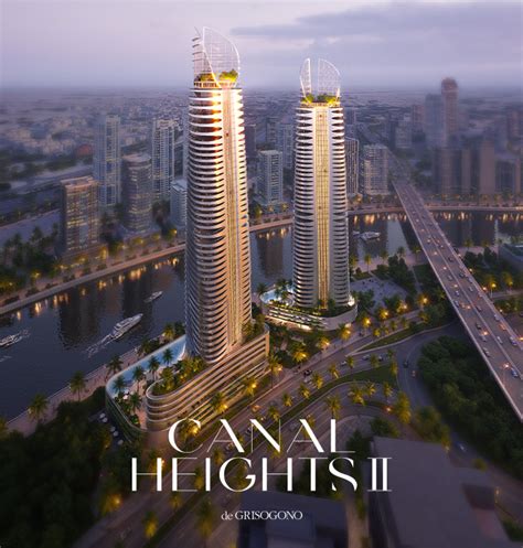 Damac Canal Heights De Grisogono Apartments For Sale In Dubai