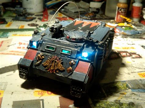 Armor Crusader Forge World Games Workshop Godhammer LED Predator