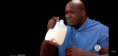 Shaq Holding A Gallon Of Milk R Shaqholdingthings