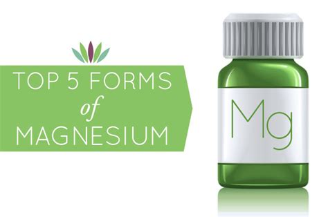 Top 5 Forms Of Magnesium