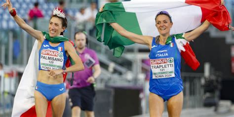 Europei Di Atletica A Roma Doppietta Azzurra Nella Marcia Palmisano D