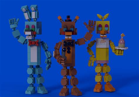 Lego FNaF: Toy Animatronics by flyingpiggles on DeviantArt