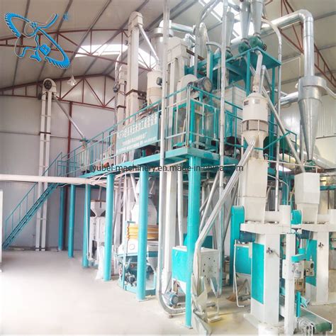 Industrial Maize Corn Flour Mill Plant Corn Grits Making Machine