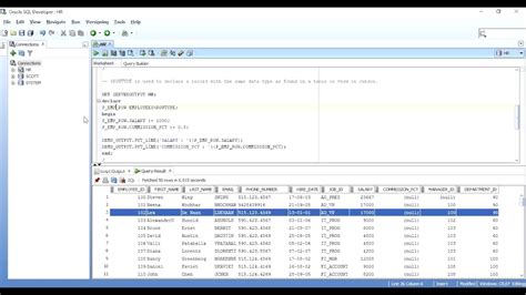 What Is Type And Rowtype Variable In Oracle PL SQL Interview