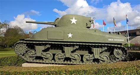 M4a1 Sherman Tank Bayeux Battle Of Normandy Museum D Day 1944