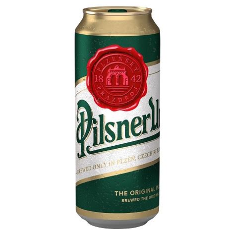 Pilsner Urquell L Plech Plechovkov Pivo L Jaso