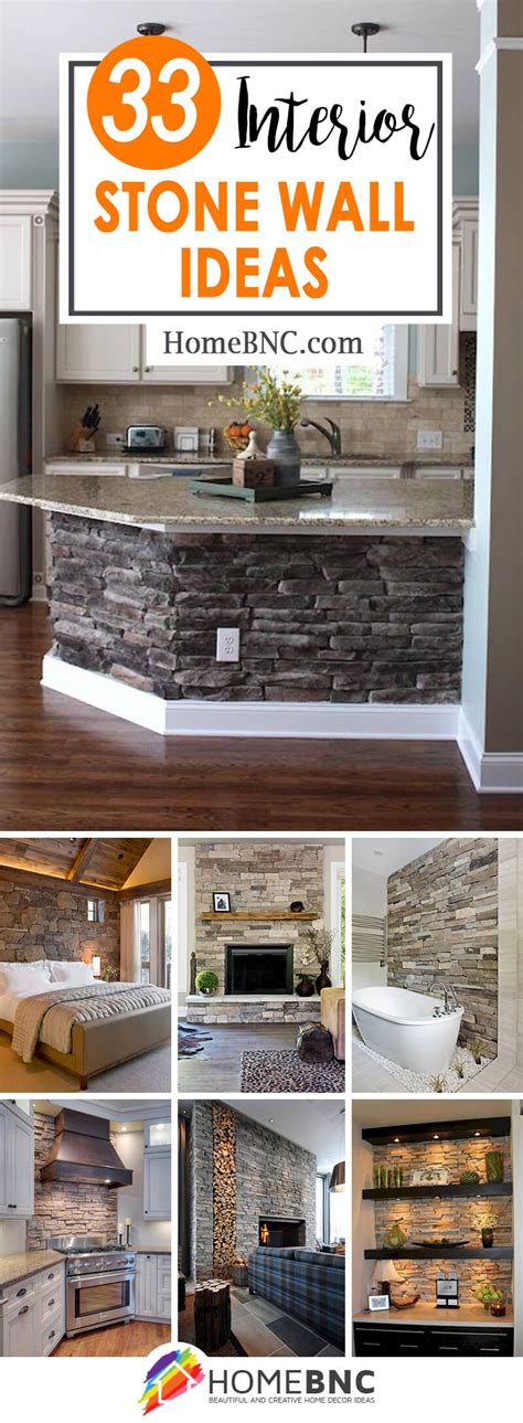 Interior Stone Wall Ideas Best Interior Interior And Exterior House