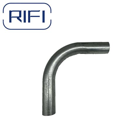 Rifi Pre Galvanized Electrical Metallic Tubing Emt Pipe Degree Elbow