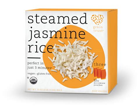 Steamed Jasmine Rice Grain Trust