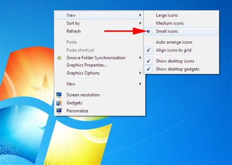 Cara Mengecilkan Icon Desktop Dan Icon Taskbar Pada Windows 7 Not