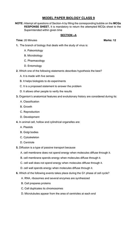 Solution Slo Model Paper Class 9th By Muk 1 1 Studypool