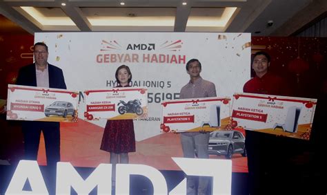 Foto Amd Indonesia Umumkan Pemenang Undian Gebyar Hadiah