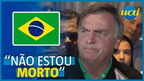 Bolsonaro Após Ficar Inelegível Não Estou Morto Vídeo Dailymotion