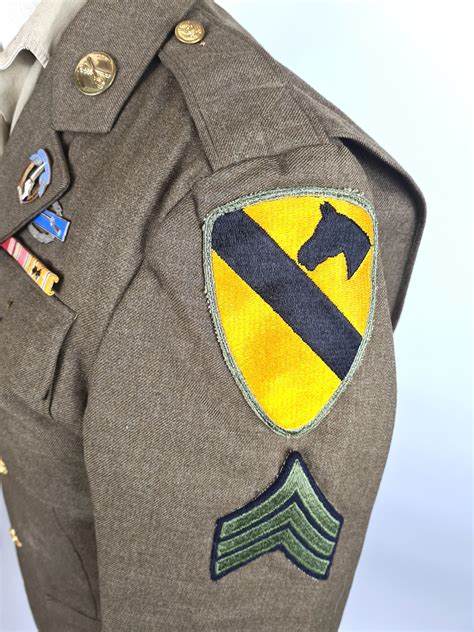 ww2 7th cavalry uniform group - Panzertruppe Collectables