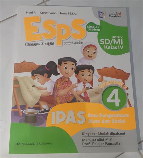 Buku Esps Ipas Kelas 4 Sd Kurikulum Merdeka Volume 2 Lazada Indonesia