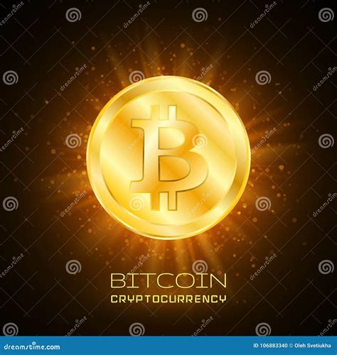 Bitcoin Moneta Fisica Del Pezzo Valuta Di Digital Cryptocurrency Moneta