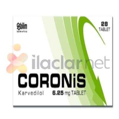 CORONIS 6 25 Mg 28 Tablet Ilaclar Net