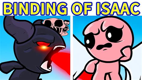 Friday Night Funkin VS Isaac V2 FULL WEEK All Cutscene Ending