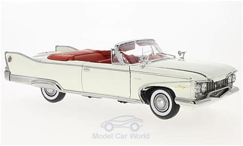 Modellautos Plymouth Fury 1 18 Sun Star Convertible Weiss 1960 Online