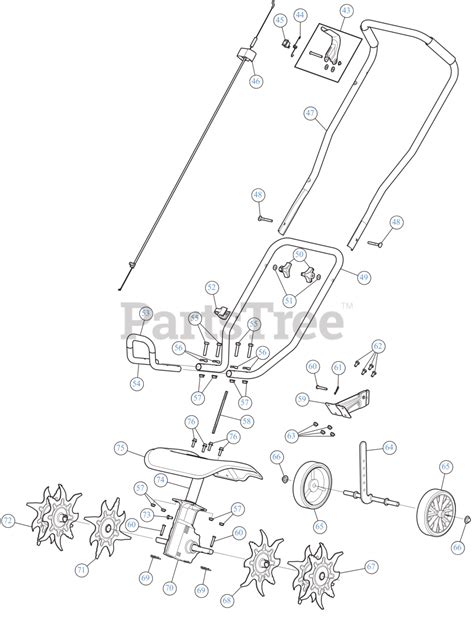 Craftsman C 410 Cmxgvamkc30c 21akc30c793 Craftsman Cultivator 2020 General Assembly