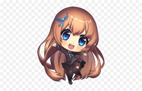 Chibi With Brown Hair