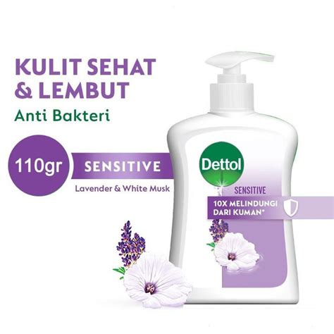 Jual Dettol Handwash Sabun Cuci Tangan Anti Bakteri 110gram Shopee