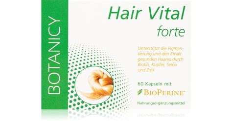 Botanicy Hair Vital forte Kapseln für wunderschöne Haare und Haut