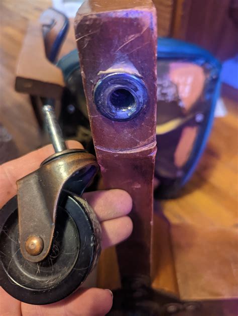 Chair Caster Repair R Furniturerestoration