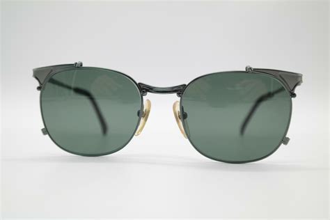 Vintage Jean Paul Gaultier 56 2175 Grün Oval Sonnenbrille sunglasses