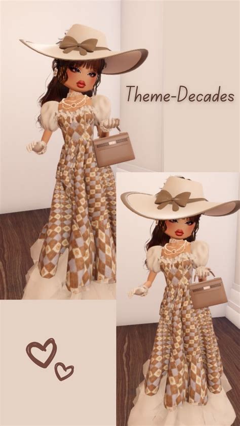 Theme Decades Dress To Impress In 2024 Decades Outfits Dress To Impress Imvu Outfits Ideas